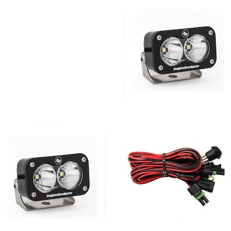 Baja Designs S2 PRO, PAIR FLOOD/WORK LED 487806